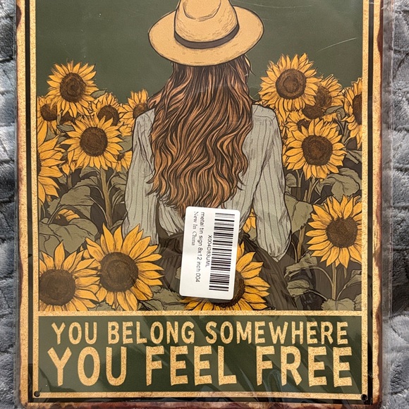 You Belong Among The Wildflowers Sunflower Wall Art - Picture 2 of 4
